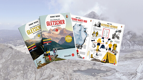 Neu für Kinder: Mini-Forscherreihe „Der Schatz der Gletscher am Dachstein“  
